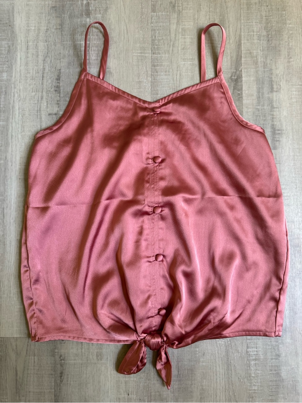 abercrombie kids Dusty Rose Spaghetti Strap Cami